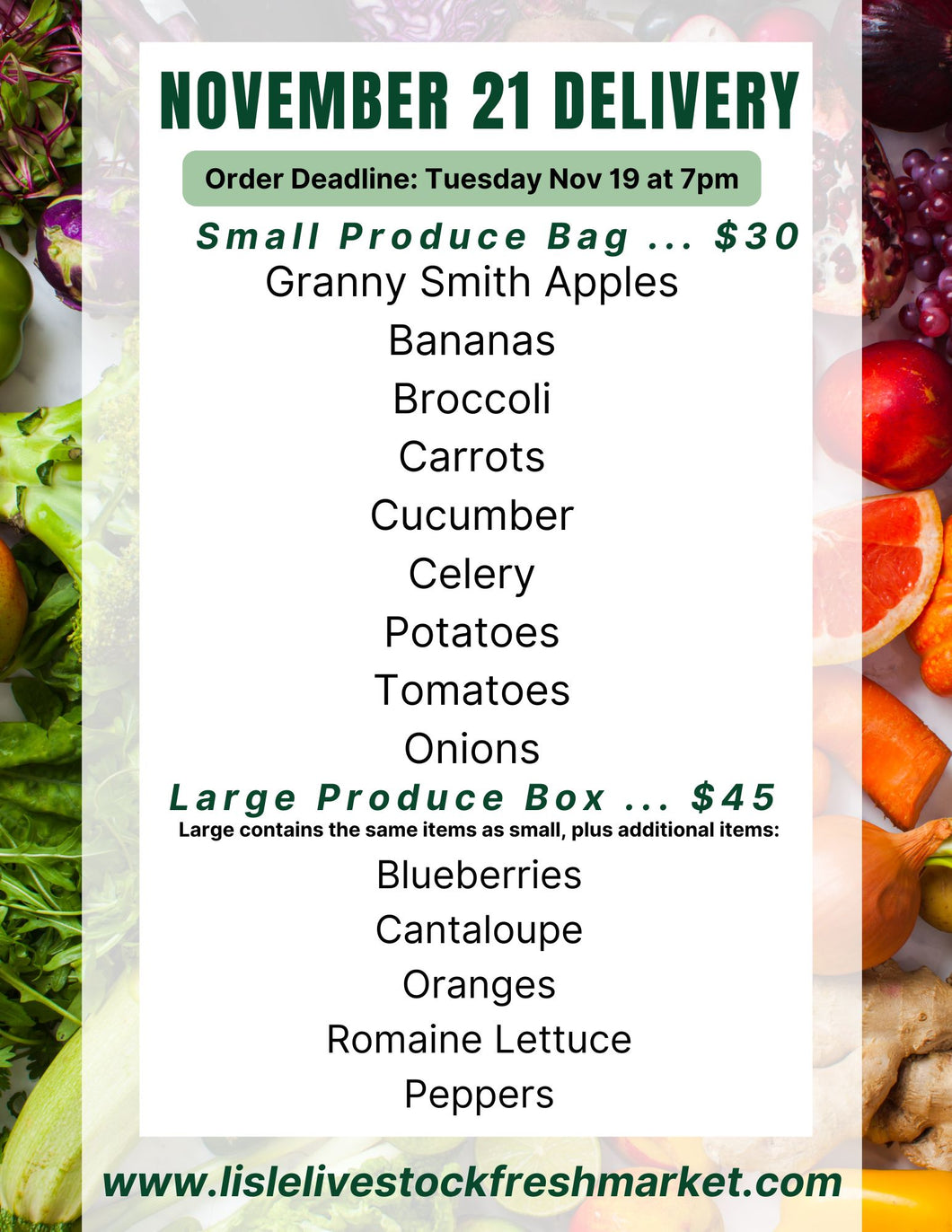 Small Produce Bag