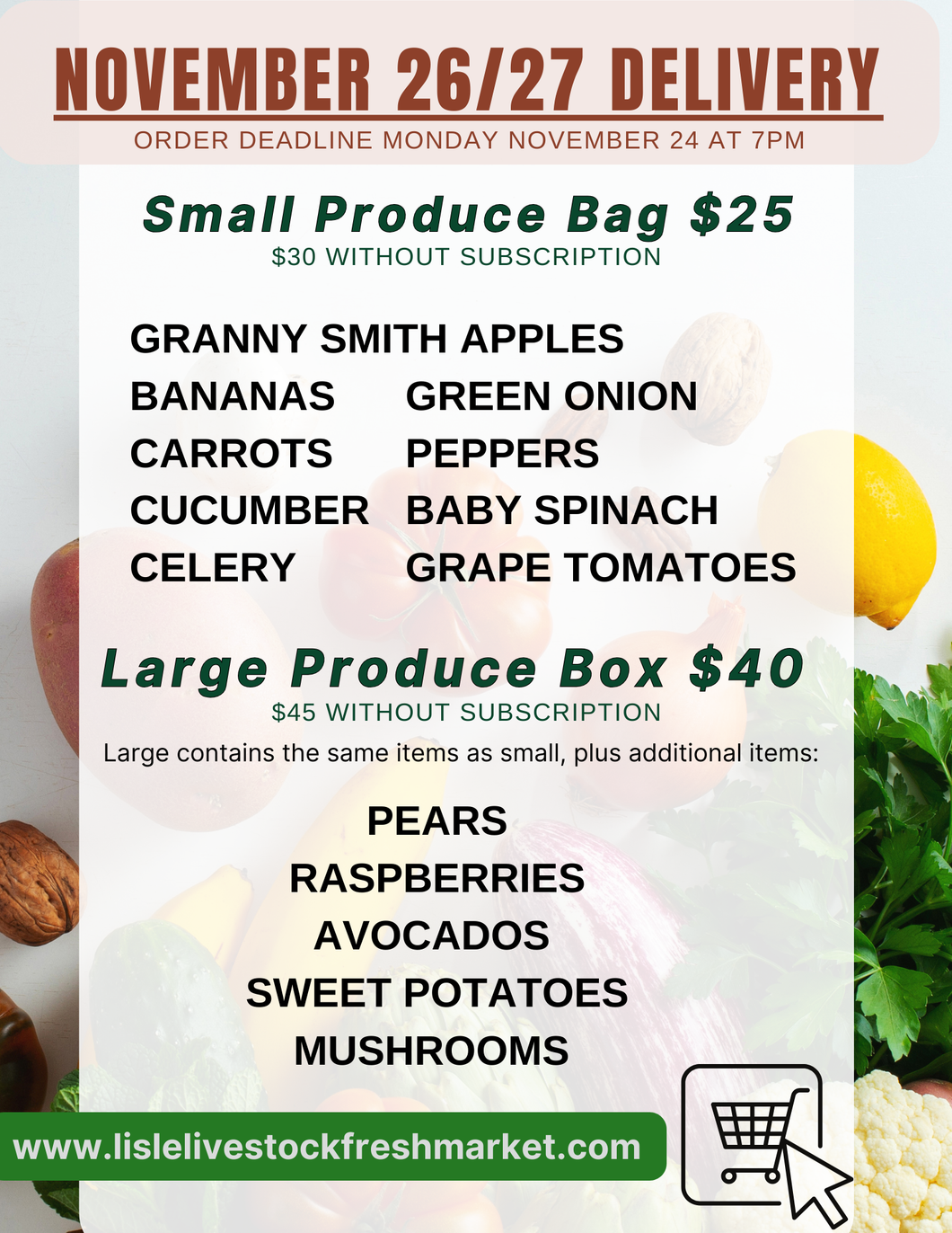 Small Produce Bag