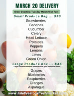 Small Produce Bag