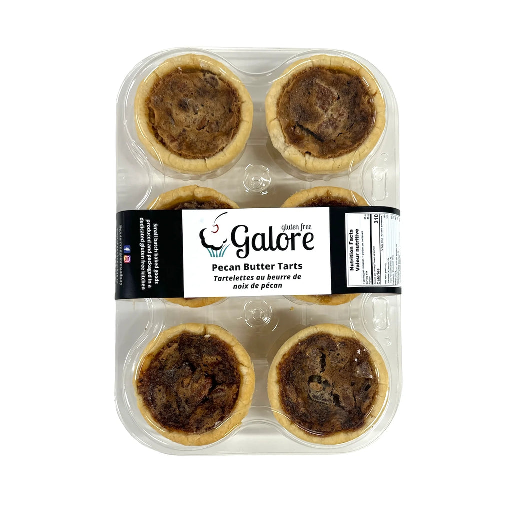 Gluten Free Galore - Pecan Butter Tarts (6pk)