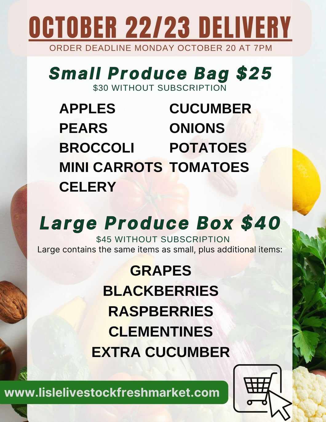 Large Produce Box
