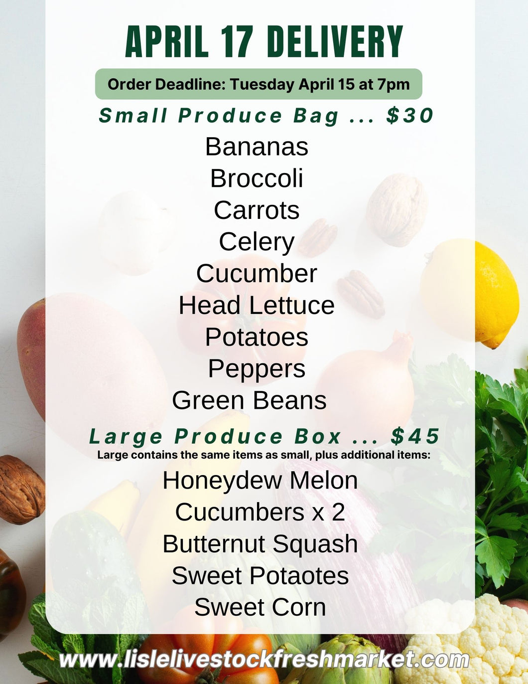 Large Produce Box