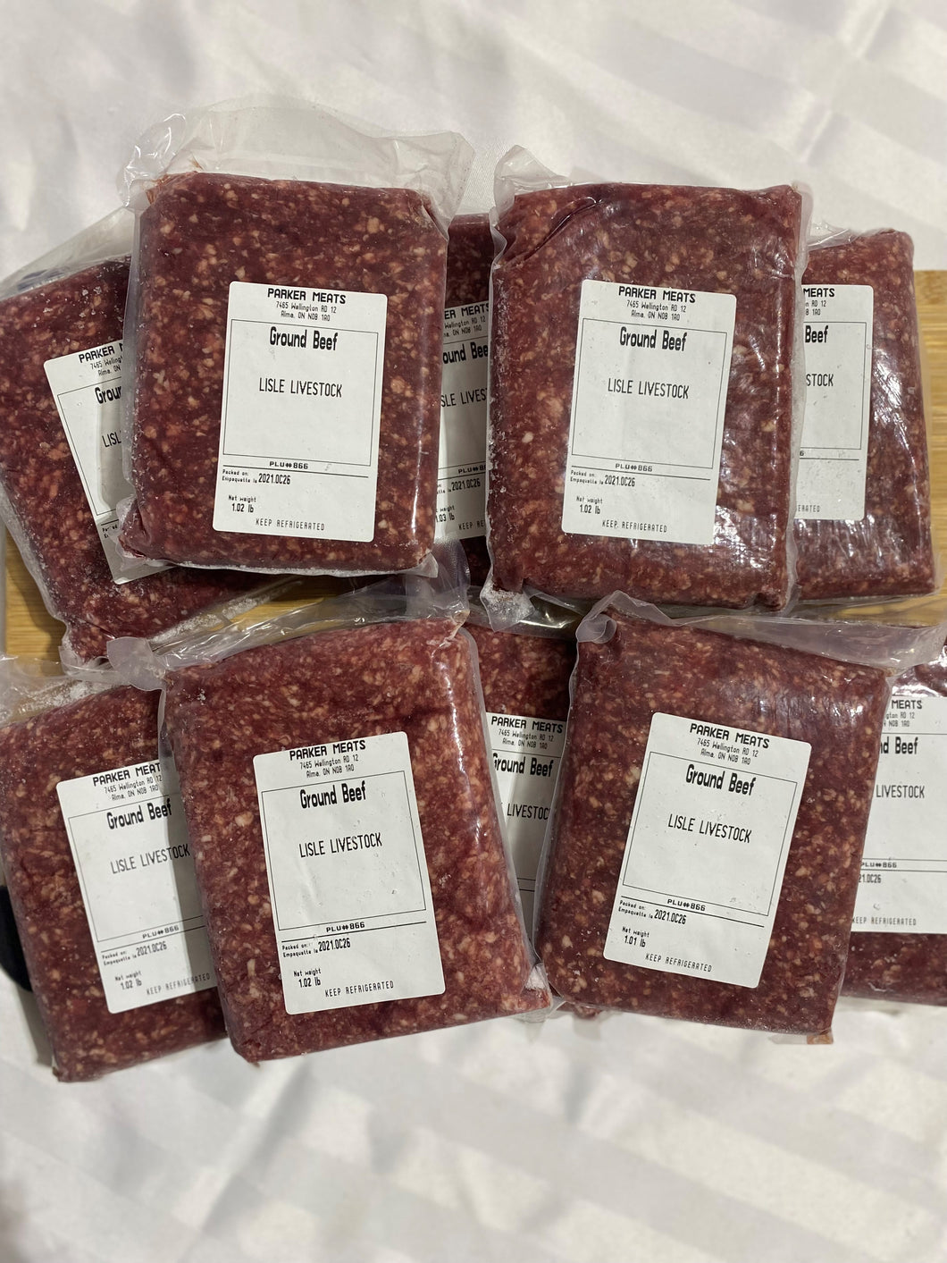 Lean Ground Beef 10 Pack- pre order for May 2nd Delivery***